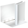 Esselte Essentials Panorama white binder with 4 D-rings, 44mm