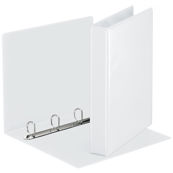 Esselte Essentials Panorama white binder with 4 D-rings, 51mm 49703 203870 - 1