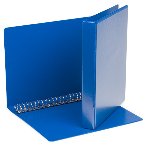 Esselte Essentials blue panorama ring binder with 23 O-rings, 20mm 5800429 203249 - 1