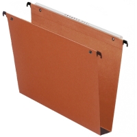 Esselte Orgarex Dual orange A4 vertical suspension file, 330mm x 30mm (25-pack) 21633 203560