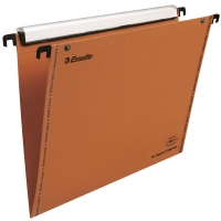 Esselte Orgarex VisioPlus orange A4 V-bottom suspension file, 330mm (25-pack) 49939 203550