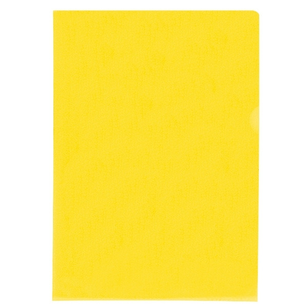 Esselte PP yellow A4 high-quality insert sleeves (100-pack) 54842 203894 - 1