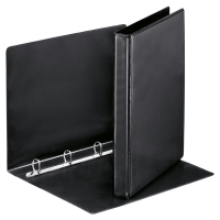 Esselte Panorama black binder with 4 D-rings, 38mm 17853 203934