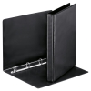 Esselte Panorama black binder with 4 D-rings (38mm)