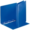 Esselte Panorama blue binder with 4 D-rings, 38mm