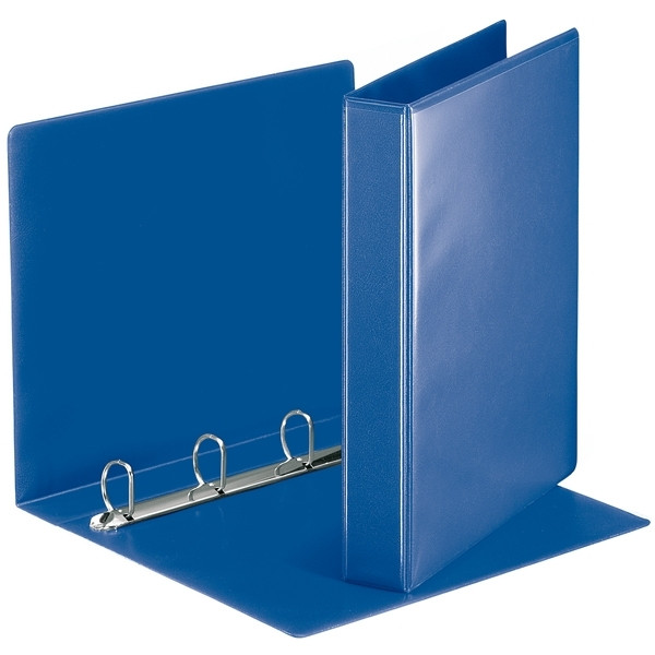 Esselte Panorama blue binder with 4 D-rings, 51mm 17860 203956 - 1