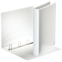 Esselte Panorama white binder with 4 D-rings, 44mm 17856 203948
