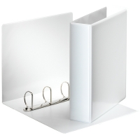 Esselte Panorama white binder with 4 D-rings, 50mm 17863 203960