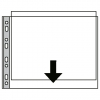 Plastic punched pocket A3 landscape, 11-hole | 90 micron | Esselte | 50-pack