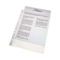 Plastic punched pocket A4, 11-hole | 38 micron | Esselte | 100-pack 227502