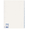 Plastic tabs 1-31 (31 white tabs) | A4, 11-hole | Esselte 203832 - 1