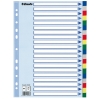 Plastic tabs (20 coloured tabs) | A4, 11-hole | Esselte 203806 - 1