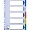 Plastic tabs (5 coloured tabs) | A4, 11-hole | Esselte 203798 - 1