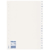 Plastic tabs A-Z (20 white tabs) | A4, 11-hole | Esselte 203828 - 1