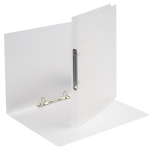 Ring binder 25mm (2x O-rings) | Esselte 10915 | white transparent 203200 - 1