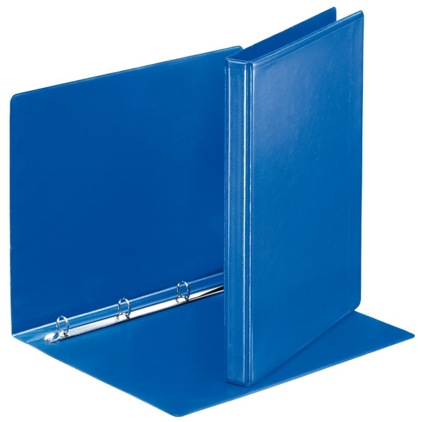Ring binder 30mm (4x D-rings) | Esselte Essentials Panorama | blue 203976 - 1
