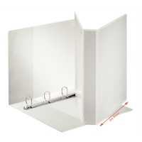 Ring binder 30mm (4x D-rings) | Esselte Panorama Maxi | white 203250