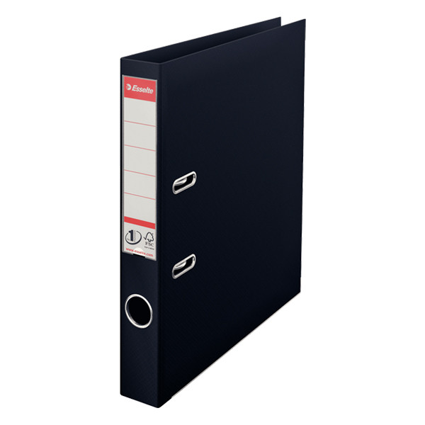 Esselte Vivida black plastic binder, 50mm 203287 - 1