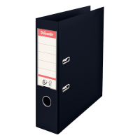 Esselte Vivida black plastic binder, 75mm 203274