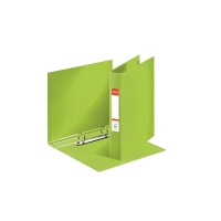 Esselte Vivida green A5 plastic binder with 2 O-rings 47686 203241