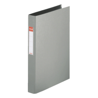 Esselte Vivida grey plastic ring binder with 2 O-rings, 42mm 14455 203772