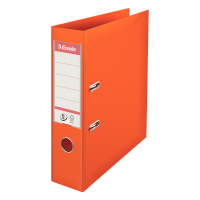 Esselte Vivida orange plastic folder, 75mm 203271