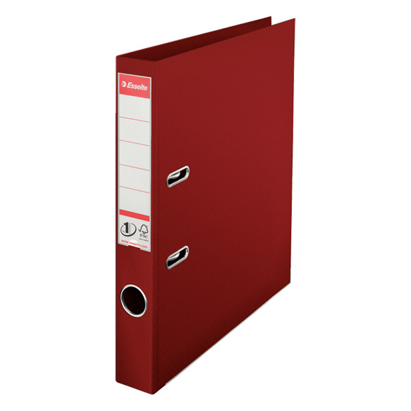 Esselte Vivida red plastic folder, 50mm 203289 - 1