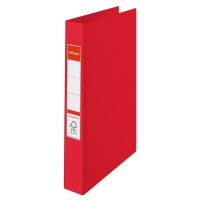 Esselte Vivida red plastic ring binder with 2 O-rings, 42mm 14451 203764