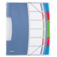 Esselte Vivida transparent sorting folder (6 tabs) 624029 203259