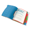Esselte Vivida transparent sorting folder (6 tabs) 624029 203259 - 2