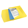 Esselte Vivida transparent yellow document box, 40mm (380 sheets) 624052 203222 - 2
