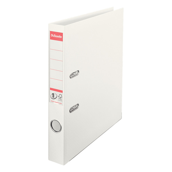 Esselte Vivida white plastic folder, 50mm 203279 - 1