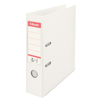 Esselte Vivida white plastic folder, 75mm 203266