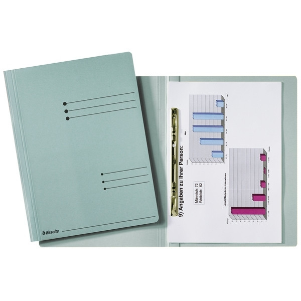 Esselte blue A4 folder with sliding cover frame (50-packs) 1033202 203674 - 1