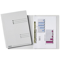 Esselte grey A4 folder with sliding cover frame (50-pack) 1033207 203680