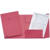 Esselte pink A4 3-flap folder with line printing (50-pack) 203566 - 1