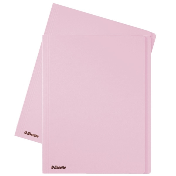 Esselte pink A4 card insert folder with 10mm overlap (100-pack) 1033421 203658 - 1