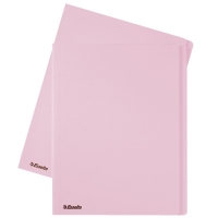 Esselte pink A4 card insert folder with 10mm overlap (100-pack) 1033421 203658