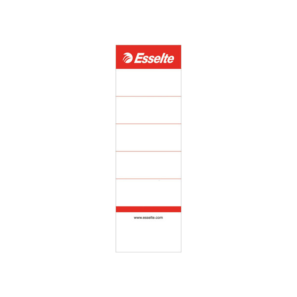 Esselte wide cardboard binder spine labels, 50mm x 158mm (100-pack) 81080 227503 - 1