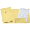 Esselte yellow A4 3-flap folder with line printing (50-pack)