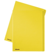 Esselte yellow A4 card insert folder with 10mm overlap (100-pack) 1033406 203648