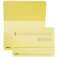 Esselte yellow pocket file (25-pack) 15841 203690