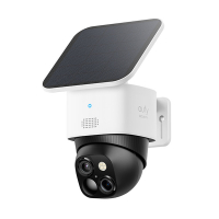 Eufy Solo Cam S340 with Tracking Sensor | 3K | White T81703W1 LEU00008