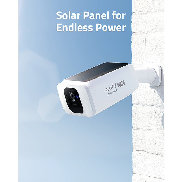 Eufy Solocam S40 Solar | 2K | White T81243W1 LEU00005 - 2
