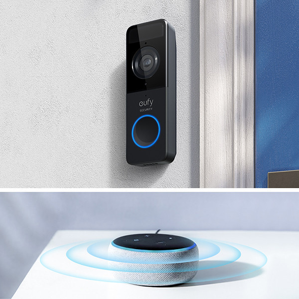 Eufy Video Doorbell C211 with chime | Black E8220311 LEU00003 - 3