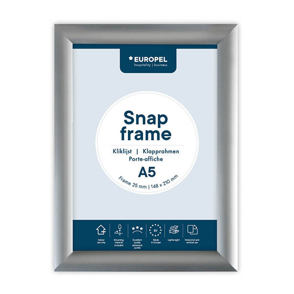 Europel A5 snap frame with aluminum frame 226984 - 1