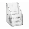 Brochure holder (A4) | 4 compartments | Europel 226982 - 2