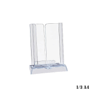 Brochure holder (adjustable A4, A5, 1/3 A4) | Europel 226997