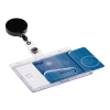 Card holder with roll-off mechanism | 85 x 54mm | Europel 10-pack 226975 - 2