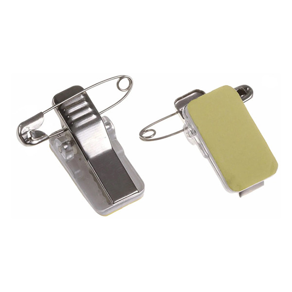 Name badge clips (self-adhesive) | Europel 50-pack 226963 - 2
